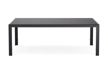 Siri Spisebord 90x205 cm - Svart - Hagemøbler & utemiljø - Hagebord - Spisebord ute