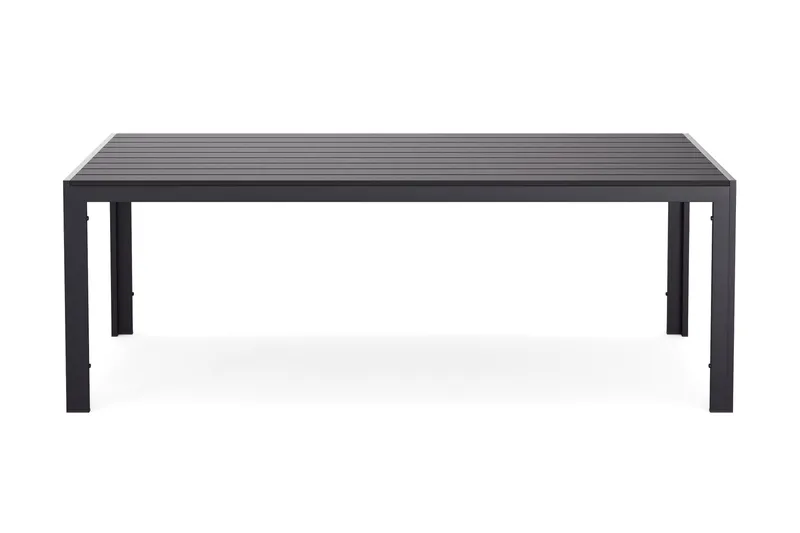 Siri Spisebord 90x205 cm - Svart - Hagemøbler & utemiljø - Hagebord - Spisebord ute