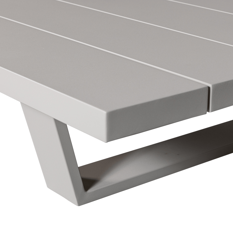 Sofabord Bear 87 cm utendørs - Sand - Hagemøbler & utemiljø - Hagebord - Loungebord & Sofabord utendørs