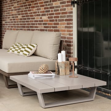 Sofabord Bear 87 cm utendørs - Sand - Hagemøbler & utemiljø - Hagebord - Loungebord & Sofabord utendørs