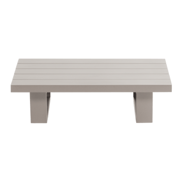 Sofabord Bear 87 cm utendørs - Sand - Hagemøbler & utemiljø - Hagebord - Loungebord & Sofabord utendørs