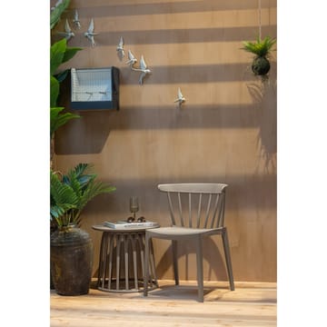 Sofabord Boy 50 cm rundt utendørs - Taupe - Hagemøbler & utemiljø - Hagebord - Loungebord & Sofabord utendørs