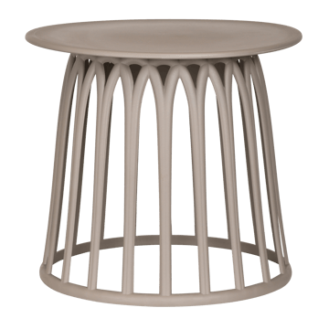 Sofabord Boy 50 cm rundt utendørs - Taupe - Hagemøbler & utemiljø - Hagebord - Loungebord & Sofabord utendørs