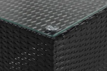 Bord Bahamas - Svart - Hagemøbler & utemiljø - Hagebord - Loungebord & Sofabord utendørs