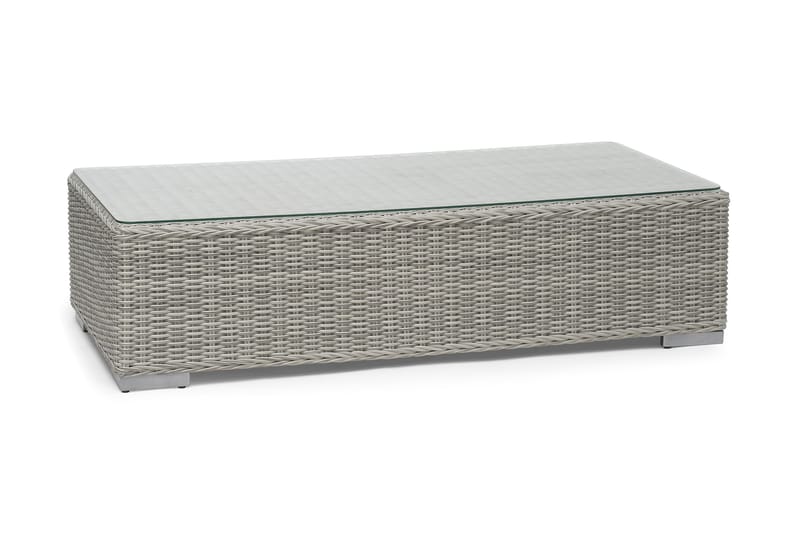 Bord Hamilton 66x130 cm Grå - Loungebord & Sofabord utendørs