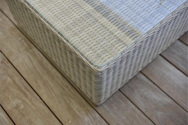 Bord Hamilton 66x130 cm Grå - Loungebord & Sofabord utendørs