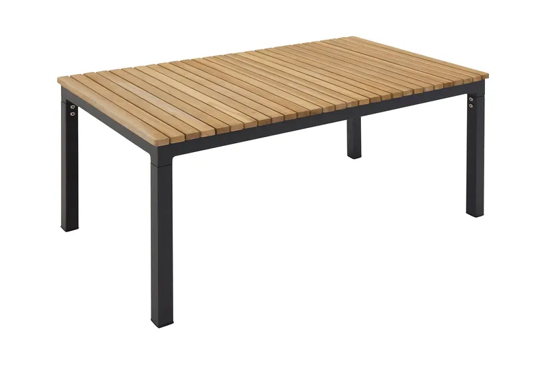 Brasilia Sofabord 110 cm, Svart/Natur