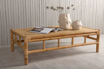 Cane Sofabord 120 cm - Tre/natur - Hagemøbler & utemiljø - Hagebord - Loungebord & Sofabord utendørs