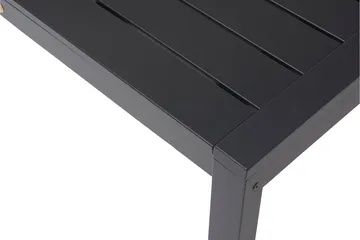 Hillerstorp Stoltö spisebord og sofabord utendørs 120 cm furu tre - Svart - Hagemøbler & utemiljø - Hagebord - Loungebord & Sofabord utendørs
