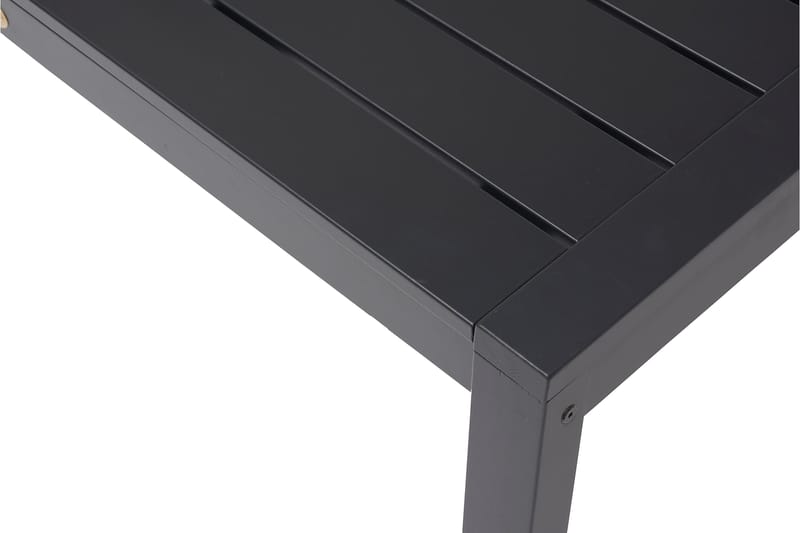 Hillerstorp Stoltö spisebord og sofabord utendørs 120 cm furu tre - Svart - Hagemøbler & utemiljø - Hagebord - Loungebord & Sofabord utendørs