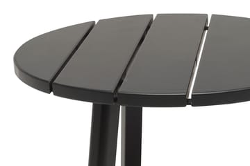Hillerstorp Tennessee rundt sidebord utendørs 50 cm tre furu - Svart - Hagemøbler & utemiljø - Hagebord - Loungebord & Sofabord utendørs