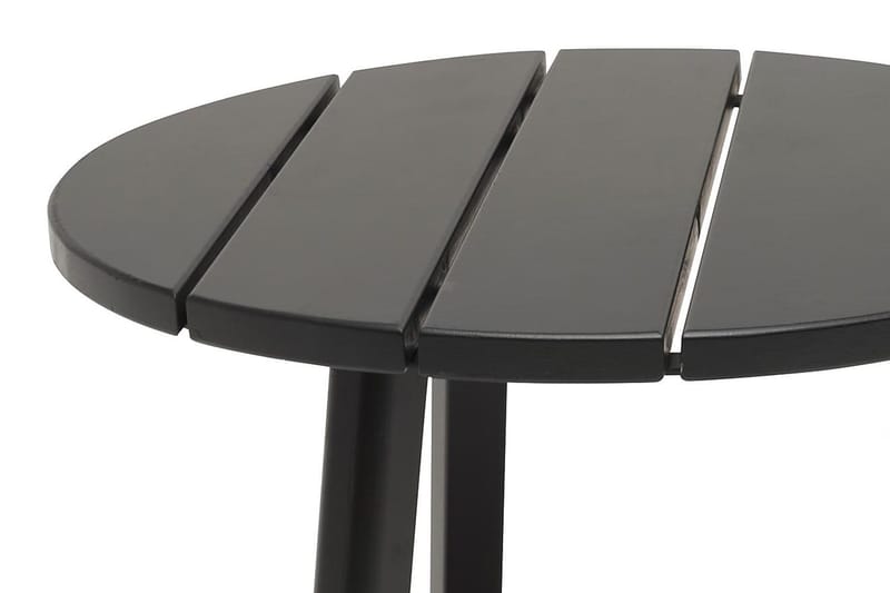 Hillerstorp Tennessee rundt sidebord utendørs 50 cm tre furu - Svart - Hagemøbler & utemiljø - Hagebord - Loungebord & Sofabord utendørs