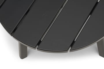 Hillerstorp Tennessee rundt sidebord utendørs 50 cm tre furu - Svart - Hagemøbler & utemiljø - Hagebord - Loungebord & Sofabord utendørs