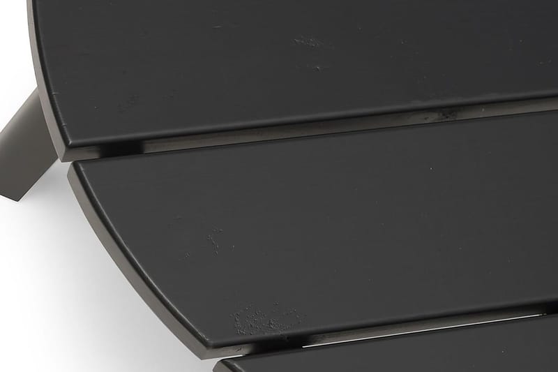 Hillerstorp Tennessee rundt sidebord utendørs 50 cm tre furu - Svart - Hagemøbler & utemiljø - Hagebord - Loungebord & Sofabord utendørs