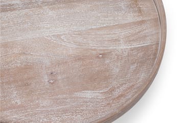 Leicester Bord Ø60 cm - Grå|Beige - Hagemøbler & utemiljø - Hagebord - Loungebord & Sofabord utendørs