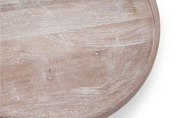 Leicester Bord Ø60 cm - Grå|Beige - Hagemøbler & utemiljø - Hagebord - Loungebord & Sofabord utendørs