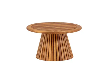 Lumpur Sofabord 70 cm Rundt - Brun - Hagemøbler & utemiljø - Hagebord - Loungebord & Sofabord utendørs