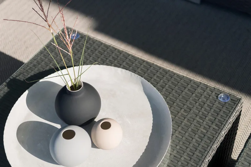 Madison Divan/Bord - Svart - Hagemøbler & utemiljø - Hagebord - Loungebord & Sofabord utendørs