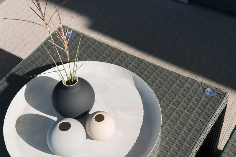 Madison Divan/Bord - Svart - Hagemøbler & utemiljø - Hagebord - Loungebord & Sofabord utendørs