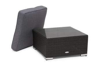 Madison Divan/Bord - Svart - Hagemøbler & utemiljø - Hagebord - Loungebord & Sofabord utendørs