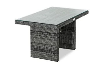 Sofabord Bahamas 100x60 cm Høyt - Grå - Hagemøbler & utemiljø - Hagebord - Loungebord & Sofabord utendørs