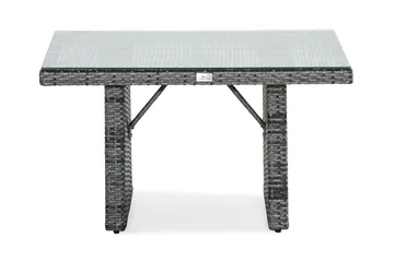 Sofabord Bahamas 100x60 cm Høyt - Grå - Hagemøbler & utemiljø - Hagebord - Loungebord & Sofabord utendørs