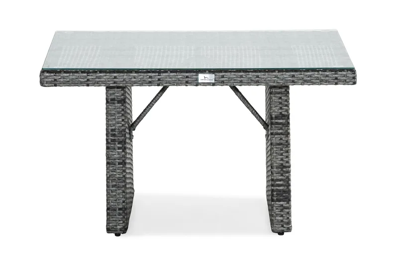 Sofabord Bahamas 100x60 cm Høyt - Grå - Hagemøbler & utemiljø - Hagebord - Loungebord & Sofabord utendørs