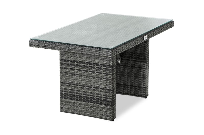 Sofabord Bahamas 100x60 cm Høyt - Grå - Loungebord & Sofabord utendørs