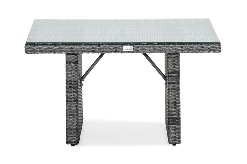 Sofabord Bahamas 100x60 cm Høyt - Grå - Loungebord & Sofabord utendørs