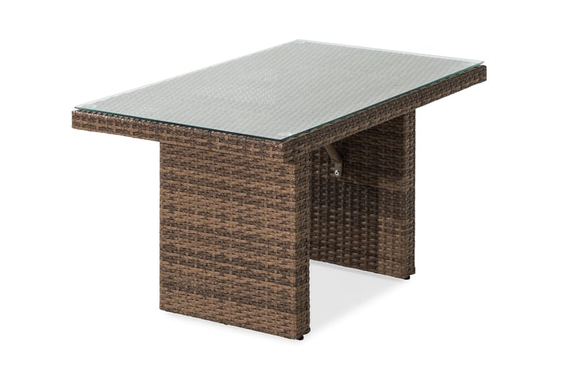 Sofabord Bahamas 100x60 cm Høyt - Sand - Loungebord & Sofabord utendørs