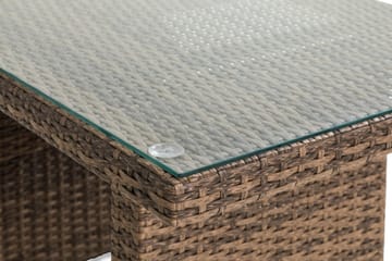 Sofabord Bahamas 100x60 cm Høyt - Sand - Hagemøbler & utemiljø - Hagebord - Loungebord & Sofabord utendørs