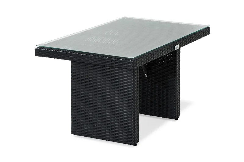 Sofabord Bahamas 100x60 cm H øyt, Svart