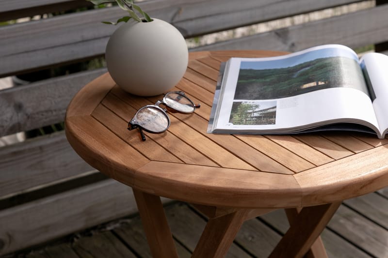 Sofabord Kenya 50 cm Beige - Venture Home - Loungebord & Sofabord utendørs