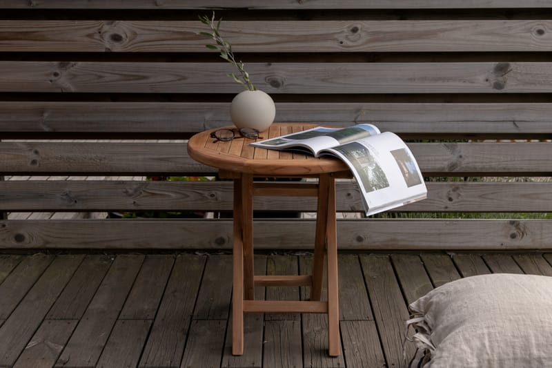 Sofabord Kenya 50 cm Beige - Venture Home - Loungebord & Sofabord utendørs