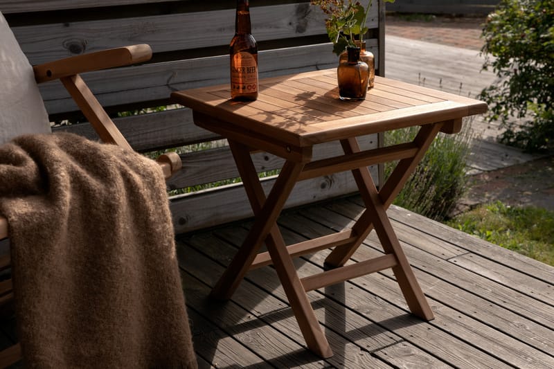 Sofabord Kenya 50 cm Svart - Venture Home - Loungebord & Sofabord utendørs