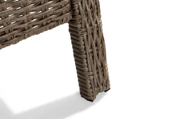 Sofabord Marcus 80x80 cm Høyt - Natur - Hagemøbler & utemiljø - Hagebord - Loungebord & Sofabord utendørs