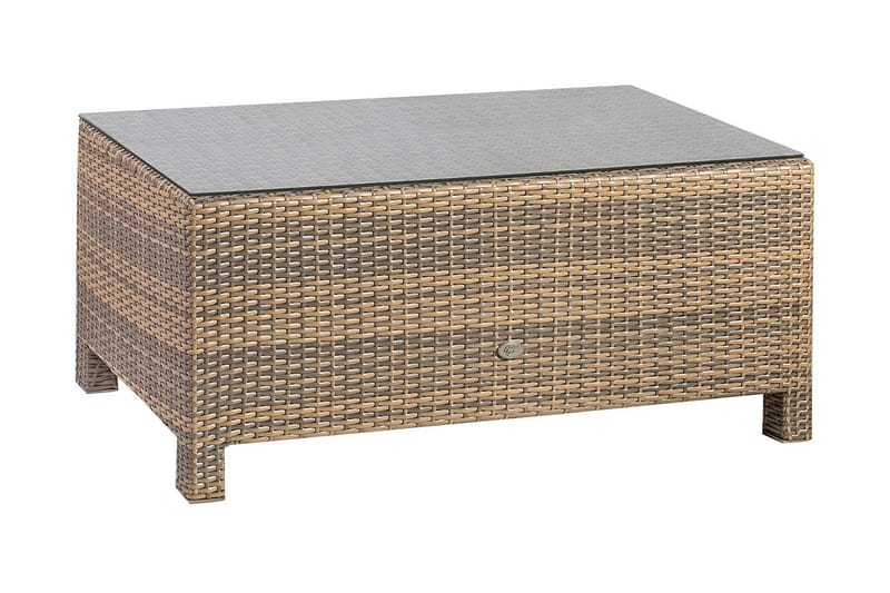 Sofabord Sevilla 71x71xH30 cm cappuccino - Loungebord & Sofabord utendørs