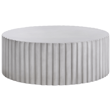 Sofabord utendørs Pozza 117 cm - Grå - Hagemøbler & utemiljø - Hagebord - Loungebord & Sofabord utendørs