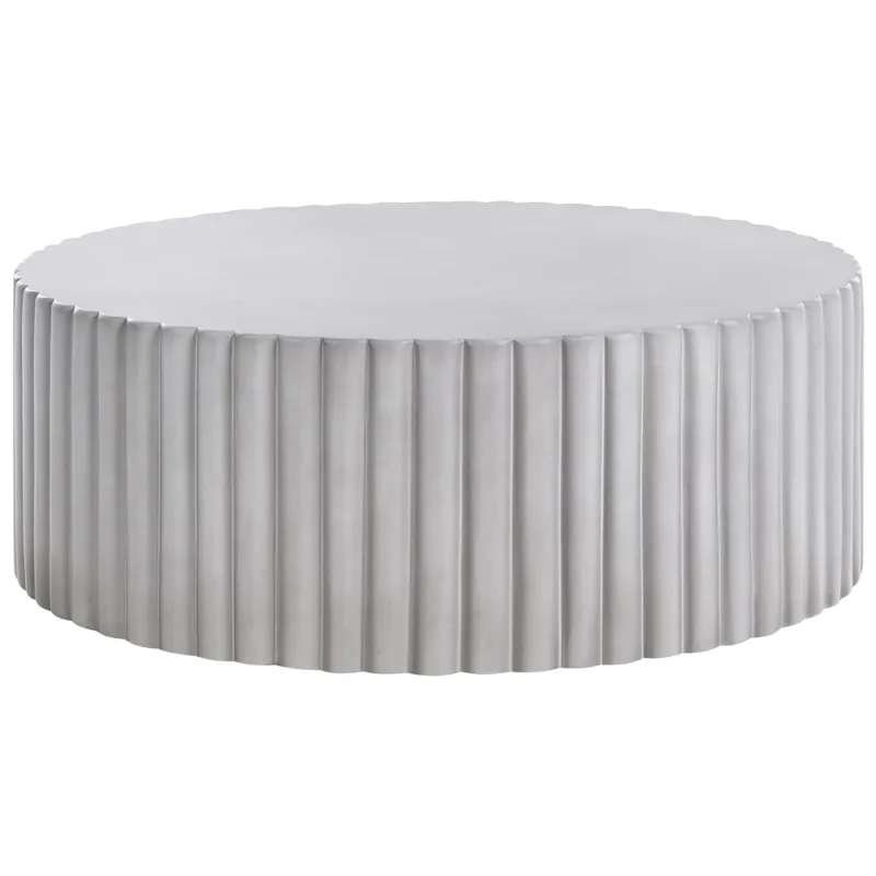 Sofabord utendørs Pozza 117 cm, Grå