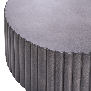 Sofabord utendørs Pozza 117 cm - Svart/gull - Hagemøbler & utemiljø - Hagebord - Loungebord & Sofabord utendørs