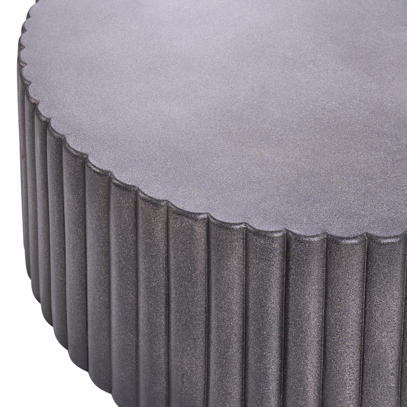 Sofabord utendørs Pozza 117 cm - Svart/gull - Hagemøbler & utemiljø - Hagebord - Loungebord & Sofabord utendørs