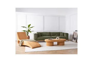 Soffbord Beliani Airole Light wood - Hagemøbler & utemiljø - Hagebord - Loungebord & Sofabord utendørs