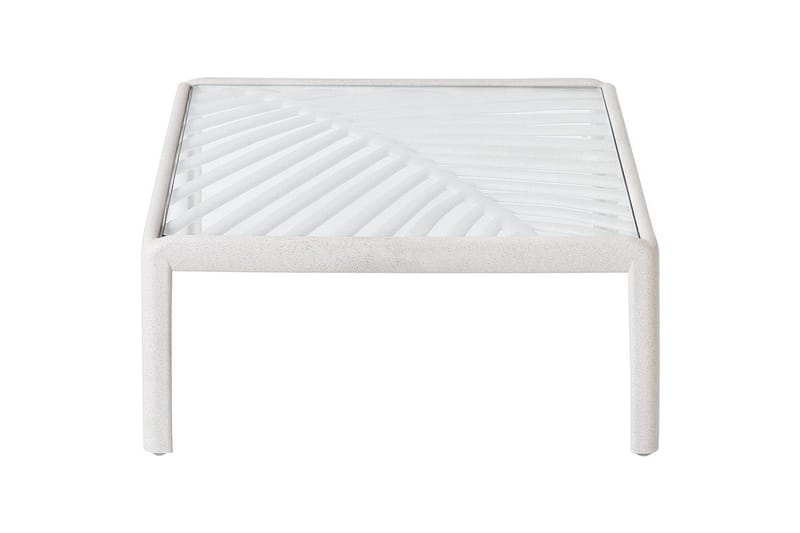 Soffbord Beliani Ferretti Beige - Hagemøbler & utemiljø - Hagebord - Loungebord & Sofabord utendørs