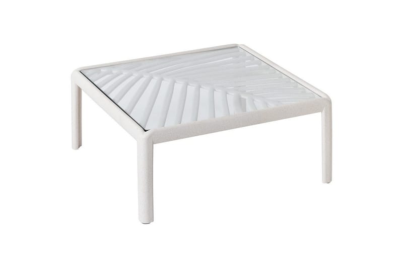 Soffbord Beliani Ferretti Beige - Hagemøbler & utemiljø - Hagebord - Loungebord & Sofabord utendørs