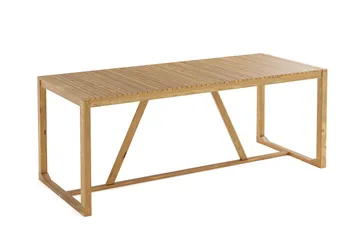 Sofie Spisebord 90x180 cm - Tre/Natur - Hagemøbler & utemiljø - Hagebord - Spisebord ute