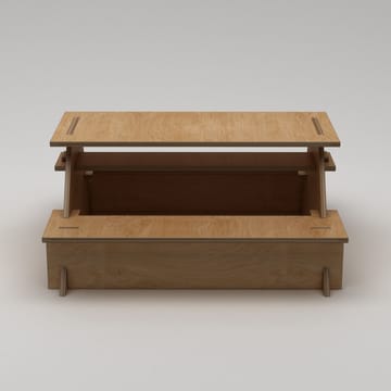 Somira Spisebord utendørs 160 cm - naturlig tre - Hagemøbler & utemiljø - Hagebord - Piknikbord