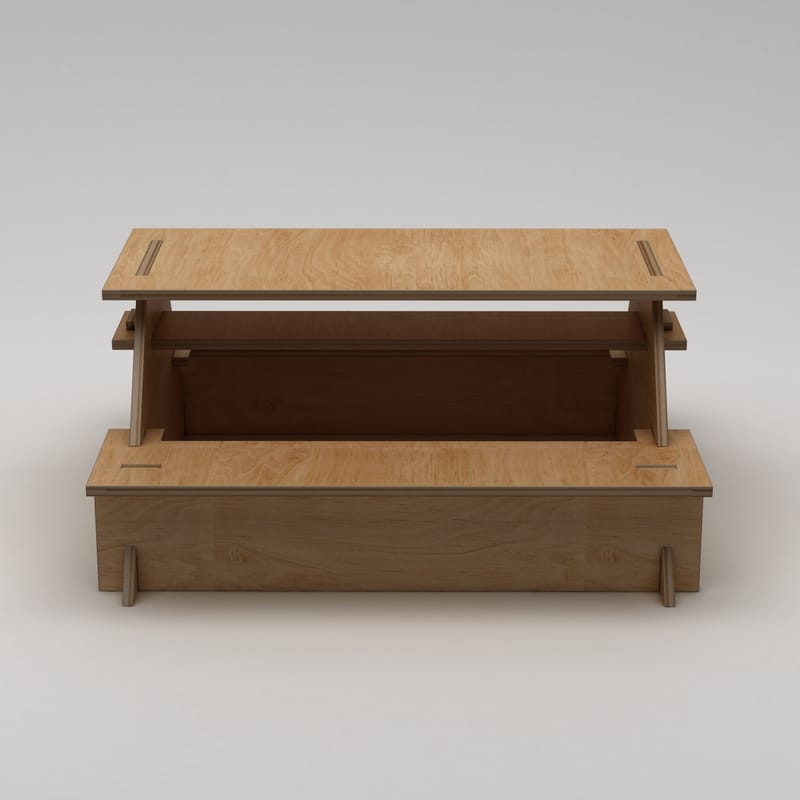 Somira Spisebord utendørs 160 cm - naturlig tre - Hagemøbler & utemiljø - Hagebord - Piknikbord