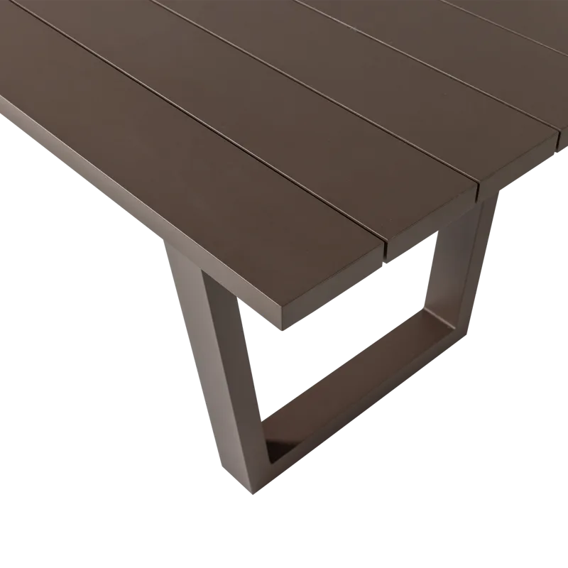 Spisebord Bear 240 cm utendørs - Brun - Hagemøbler & utemiljø - Hagebord - Spisebord ute