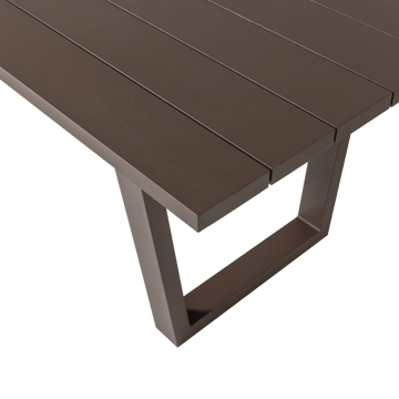 Spisebord Bear 240 cm utendørs - Brun - Hagemøbler & utemiljø - Hagebord - Spisebord ute