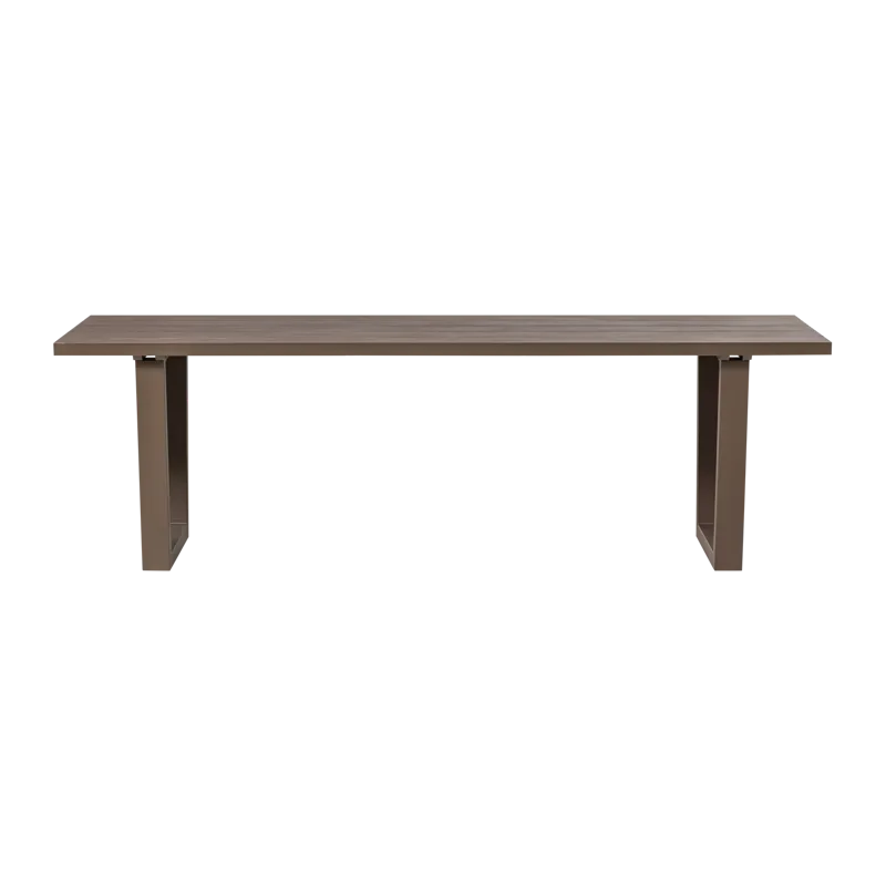 Spisebord Bear 240 cm utendørs, Brun